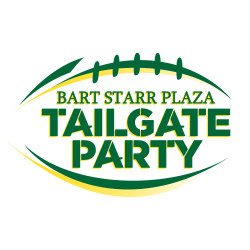 Bart Starr Plaza Tailgate Party Logo